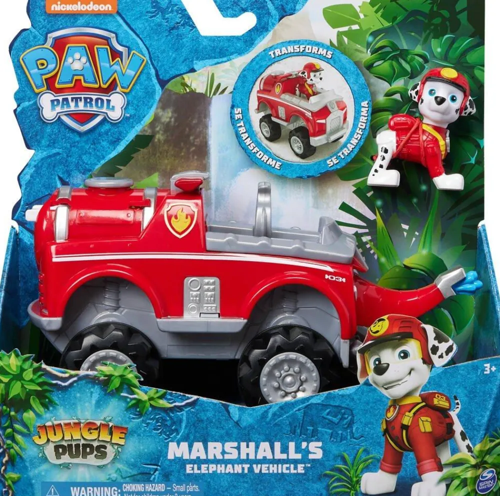Spin Master Véhicule Et Figurine Marcus Jungle Pups De Patpatrouille^ Les Héros Et Personnages