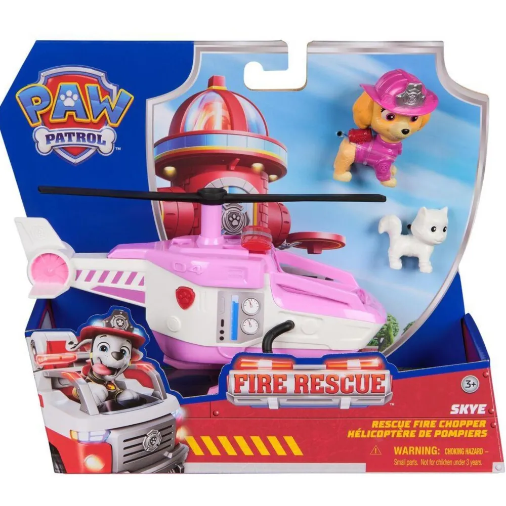 Spin Master Véhicule et figurine Stella - Fire Rescue La Pat Patrouille^ Les Héros Et Personnages