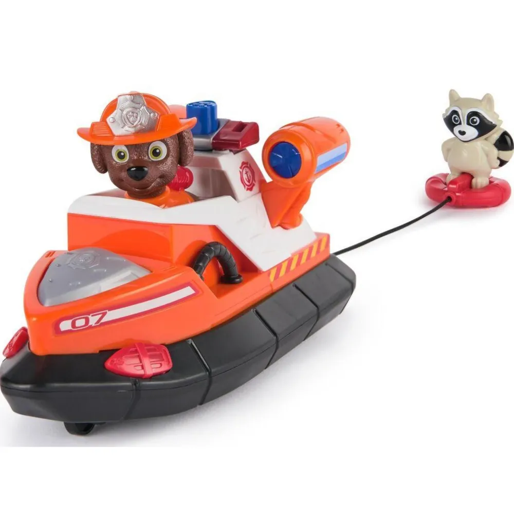 Spin Master Véhicule et figurine Zuma - Fire Rescue La Pat Patrouille^ Les Héros Et Personnages