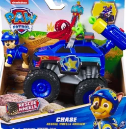 Spin Master Véhicule Figurine Rescue Wheels Pat Patrouille - Chase^ Petites Voitures