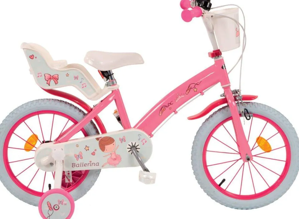 Vélo Ballerina 16 Pouces Avec Roues Stabilisatrices^ Tricycles, Draisiennes Et Vélos