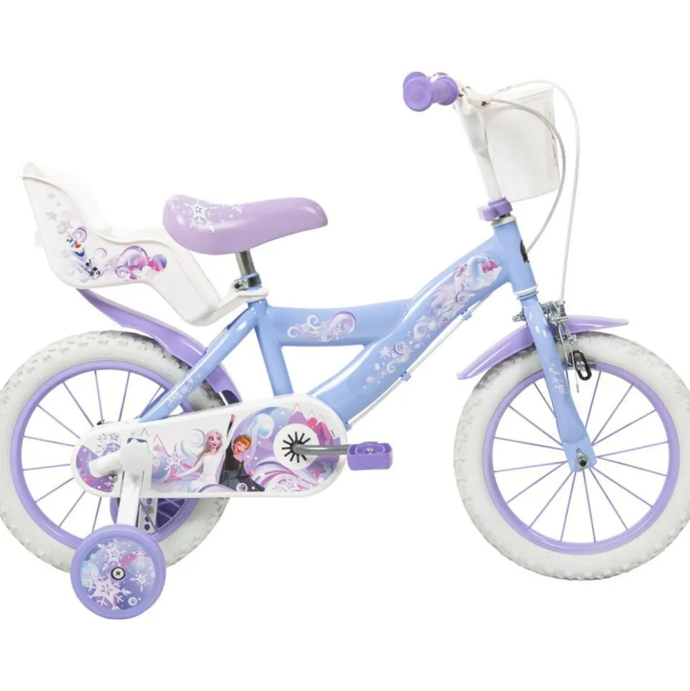 Vélo La reine des neiges 14 pouces^ Tricycles, Draisiennes Et Vélos