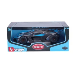 May Cheong Group B Voiture de course Bugatti bleue 1/18^ Modèles Réduits
