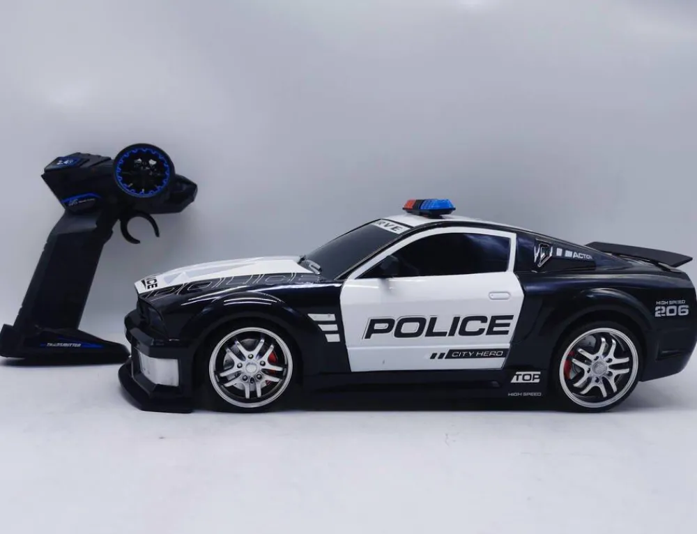TEAM City Voiture De Police Télécommandée 6 Ans^ Voitures Radiocommandées