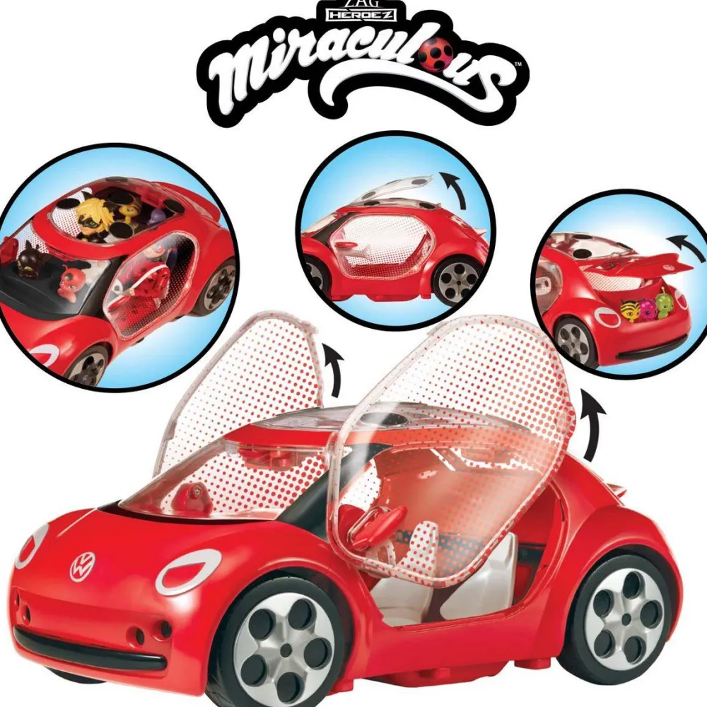Bandai Voiture E-Beetle Miraculous Ladybug^ Petites Voitures