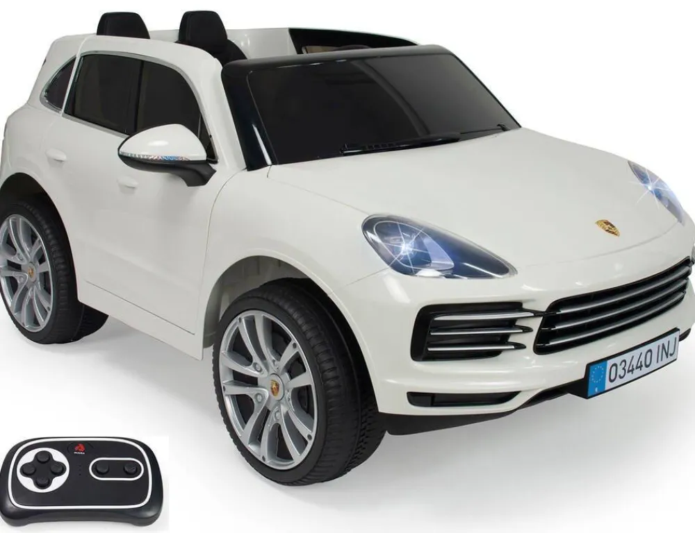 Injusa Voiture Électrique Porsche Cayenne S 12v^ Véhicules D'Extérieur
