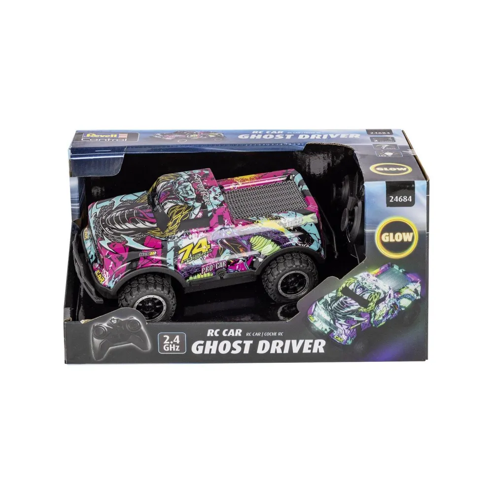 Revell Voiture radiocommandée Car Ghost Driver rose^ Voitures Radiocommandées