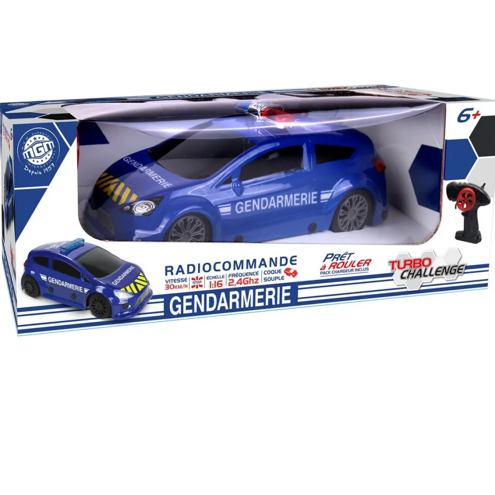 MGM Voiture radiocommandée Gendarmerie 1:16^ Voitures Radiocommandées