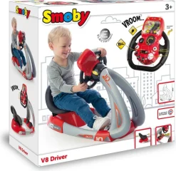 Smoby Voiture simulateur de conduite : Pilot V8 Driver^ Autres Jouets D'Imitation