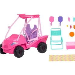 Mattel Voiturette de plage Barbie - Barbie Mysteries^ Poupées Mannequins