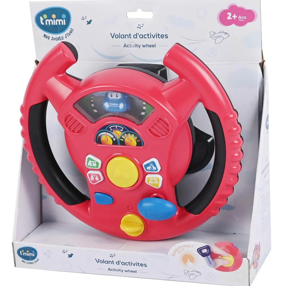Varta Volant d'activités bilingue, sonore et lumineux^ Jouets D'Éveil Électroniques