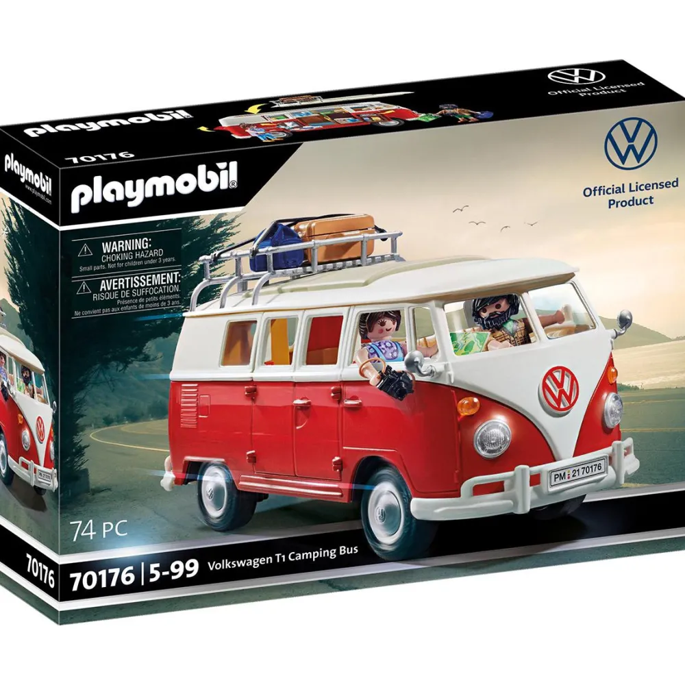 Playmobil Volkswagen T1 Combi 70176^ Le Sport, Les Loisirs Et Les Vacances