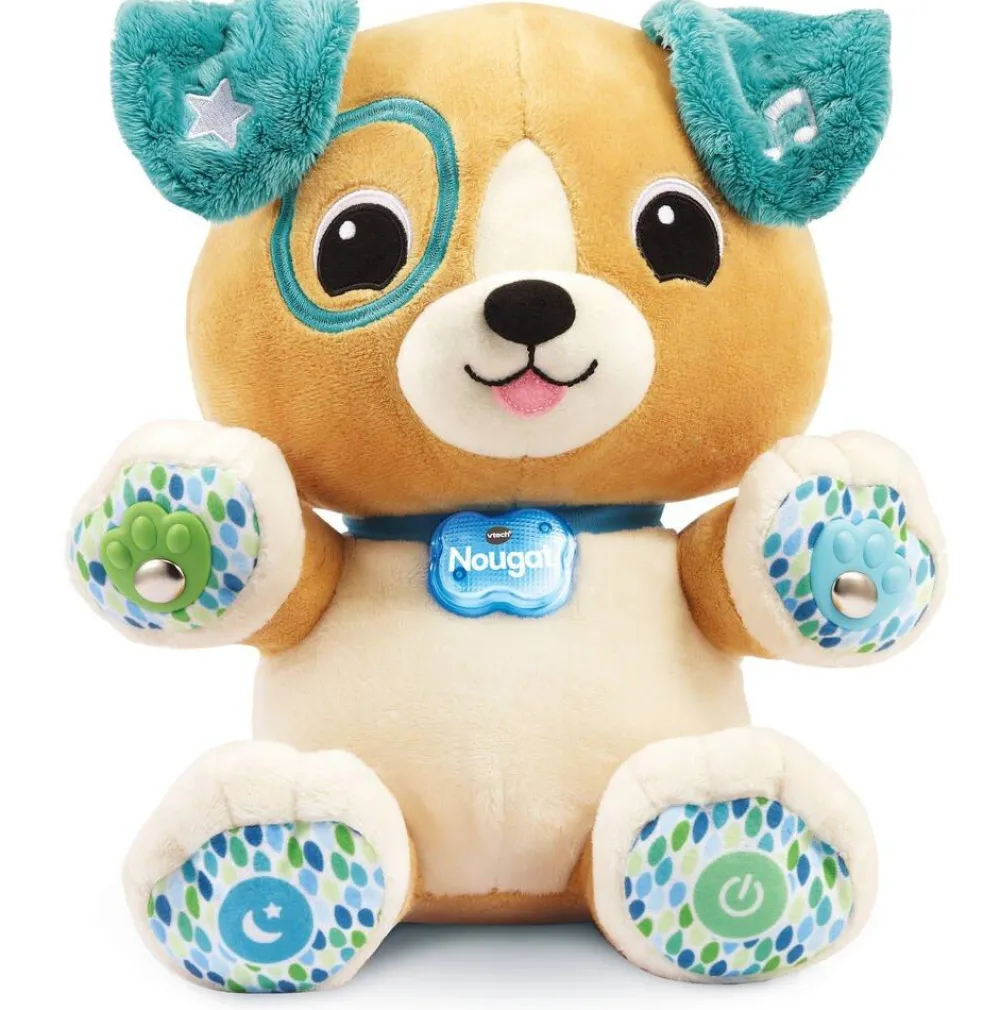 Varta Vtech Baby - Nougat, Le Compagnon Magique^ Peluches Musicales Et Lumineuses