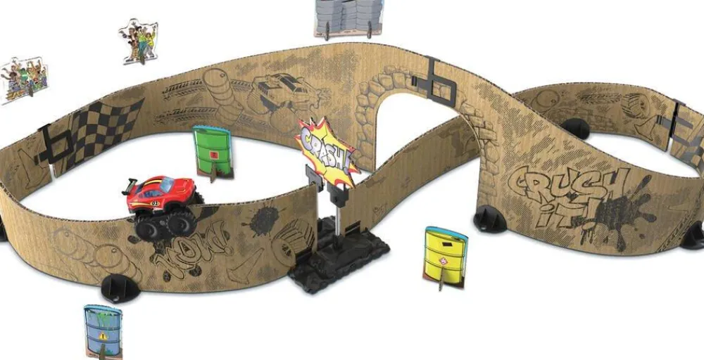 Varta Vtech Car-board Racers / Circuit Monster Tracks^ Circuits Et Pistes