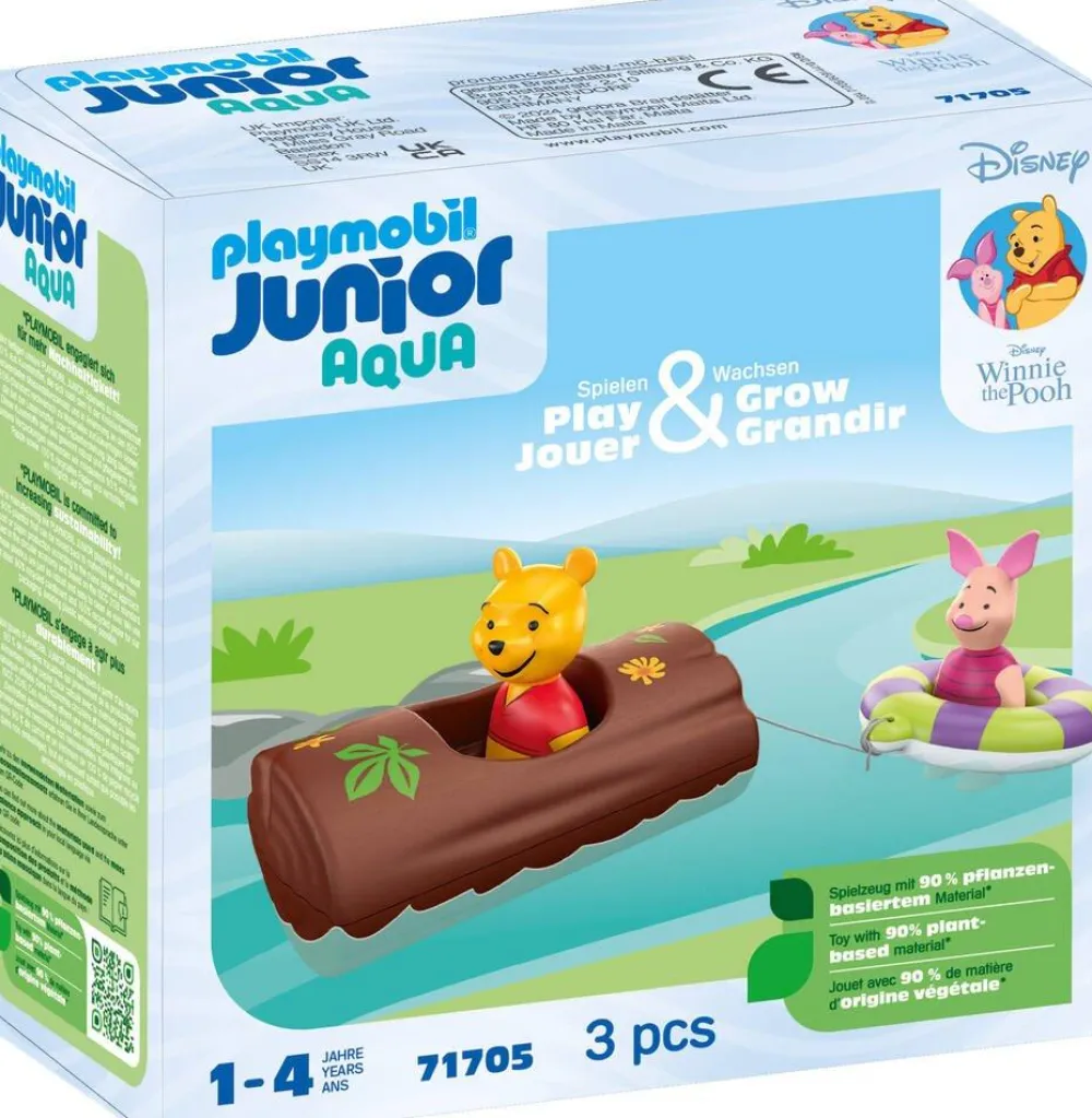 Playmobil Winnie et porcinet Junior Aqua 71705^ Jouets De Bain