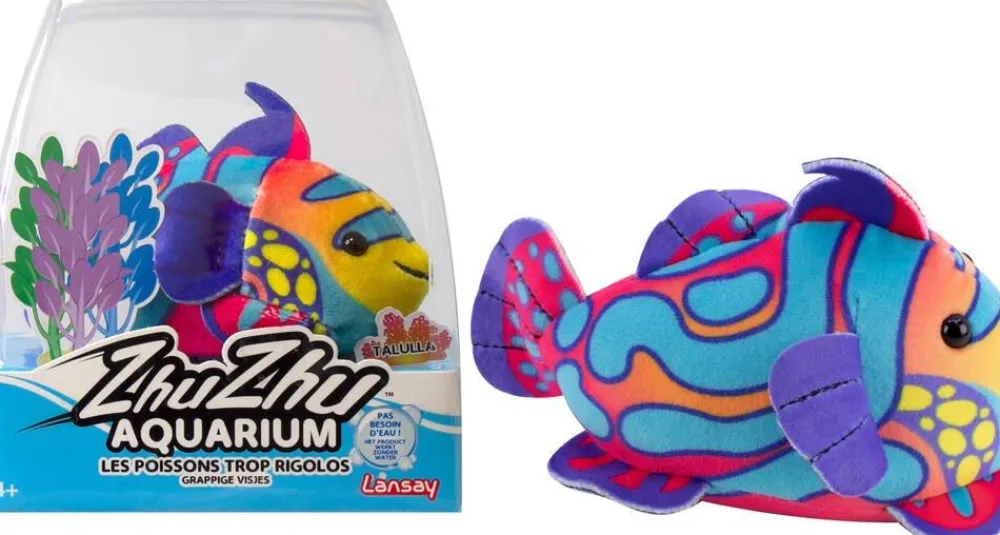 Varta Zhu Zhu Aquarium - Sebastien, Le Poisson Mandarin^ Les Animaux