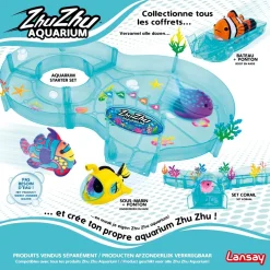 Lansay Zhu Zhu Aquarium et planche de surf^ Les Animaux